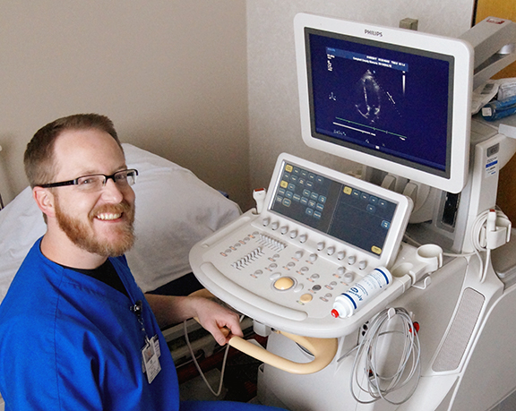 Thanks for working here Thursday: Ryan Reeves, RDCS, CCMG Cardiology