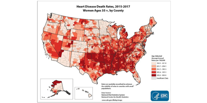 The Leading Cause Of Death For Women in The US